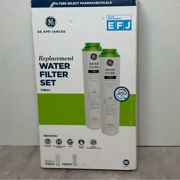 GE Replacement Water Filter Set FQK2J (Sealed) - Picture 1 of 7